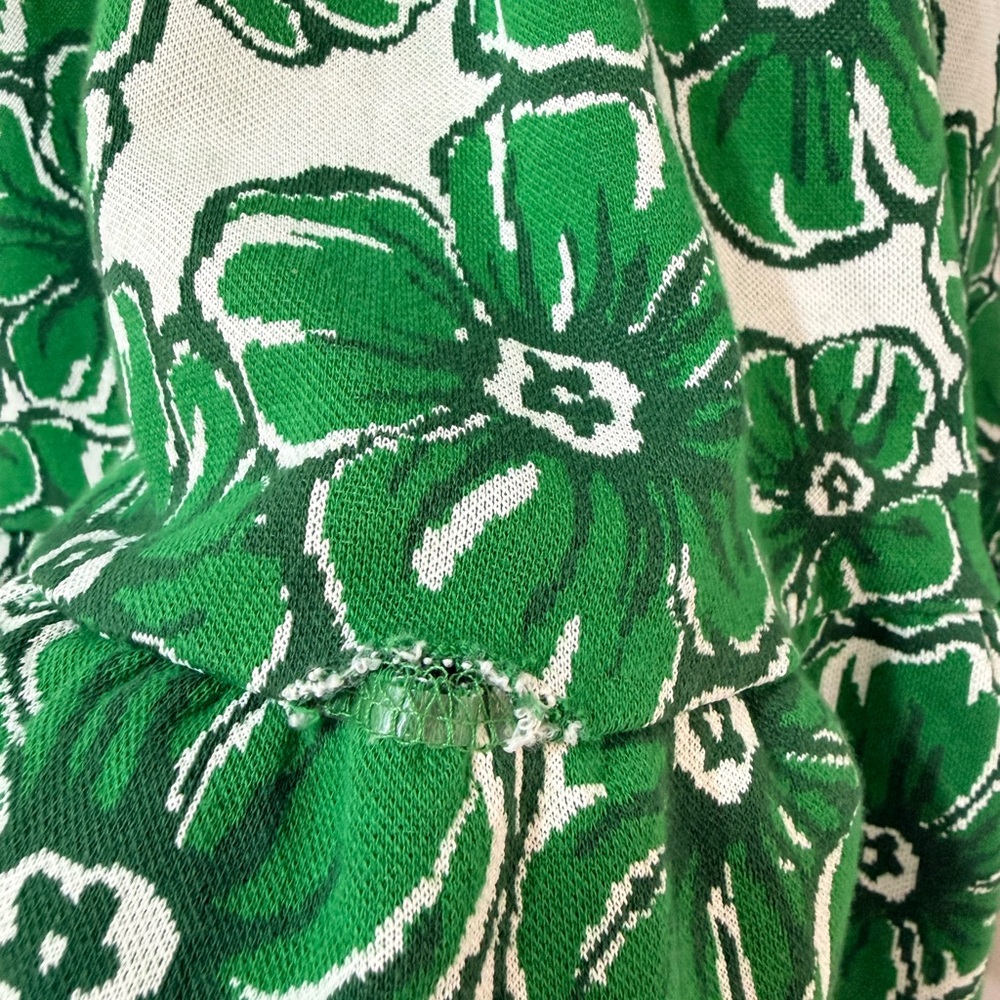 Tahari Kids Dress with Green Floral Design - Picture 7 of 7